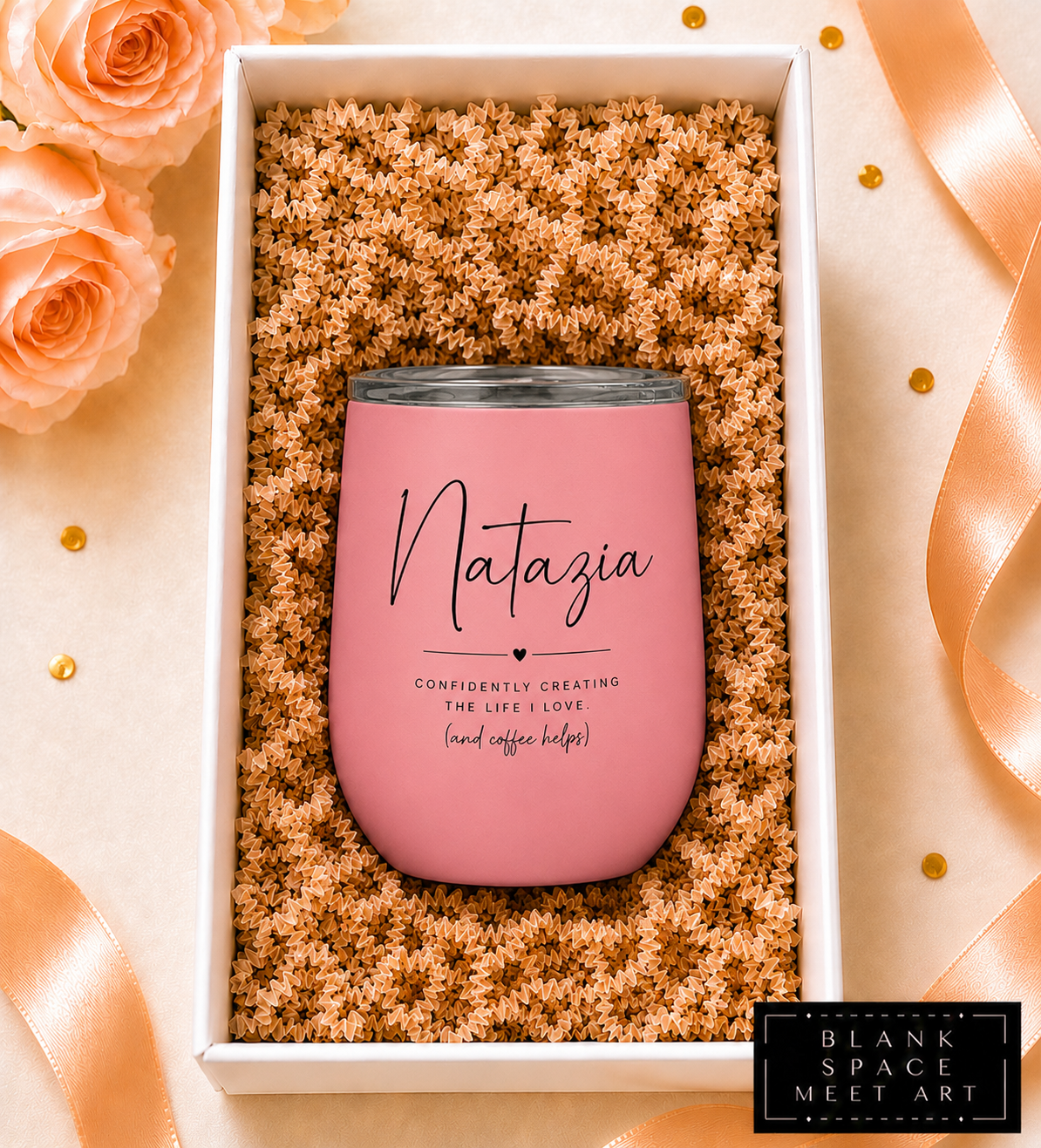 Personalized Minimalist Wine Tumbler