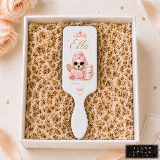 Personalized Glam Hair Brush