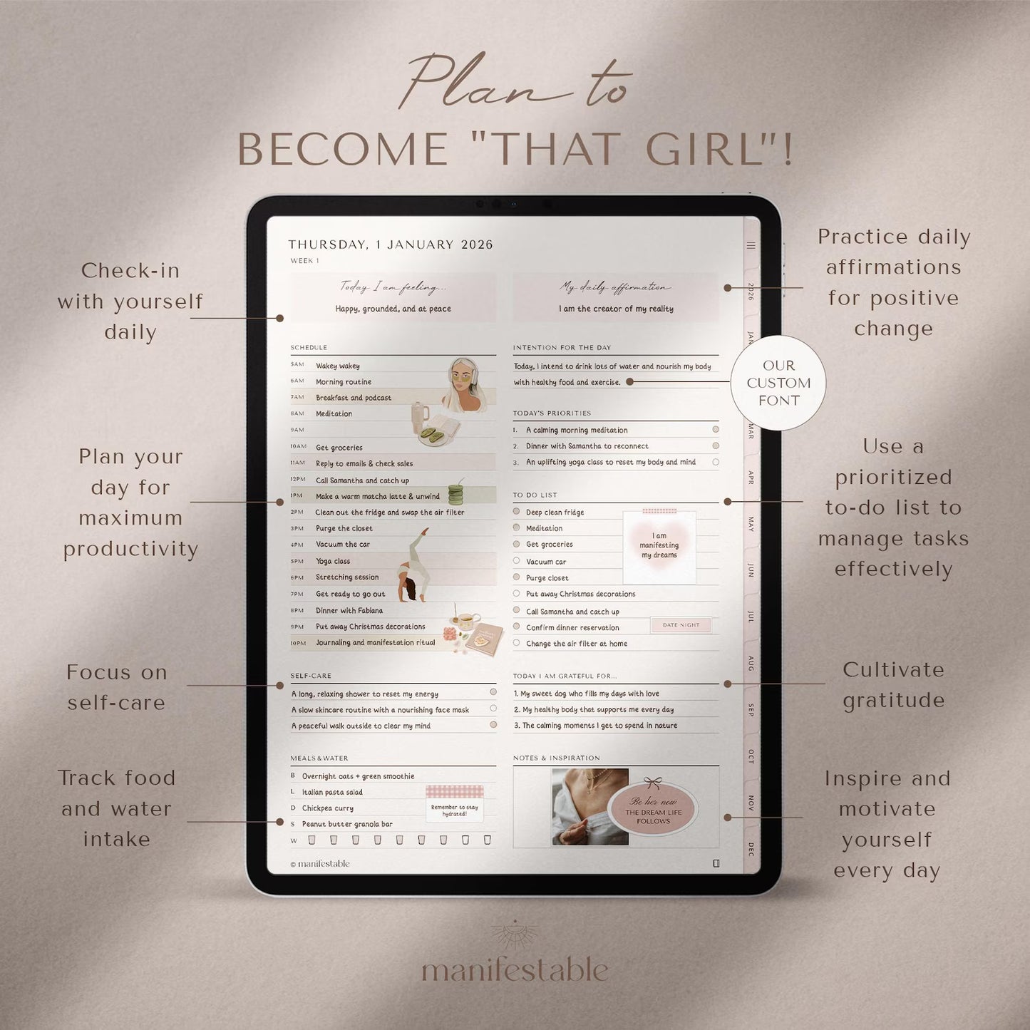 All-in-One Digital Life Planner
