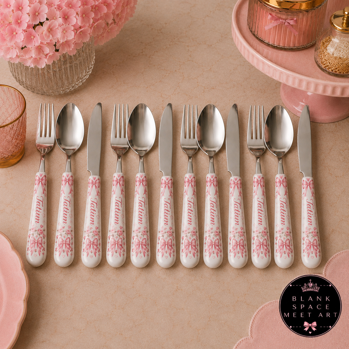 Heart & Home | Coquette Cutlery Set