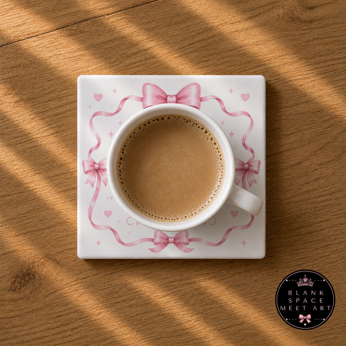 Heart & Home | Ceramic Coaster Set ( Square/Circle )