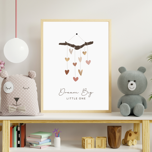 “Dream Big Little One” Mobile Print – Big Dreams Little One Collection