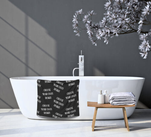 Custom Microfiber Towels – Upload Your Design or Choose Artwork | Face Cloth to Large Bath Towel