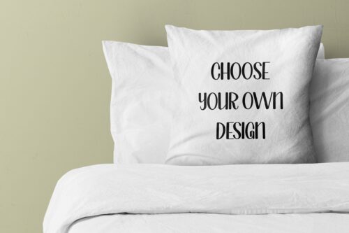 Custom Print-On-Demand Decorative Pillowcase – Multiple Sizes (With or Without Pillow Insert)