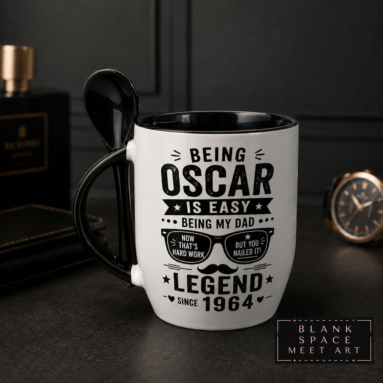 Father’s Day Mug & Spoon Set