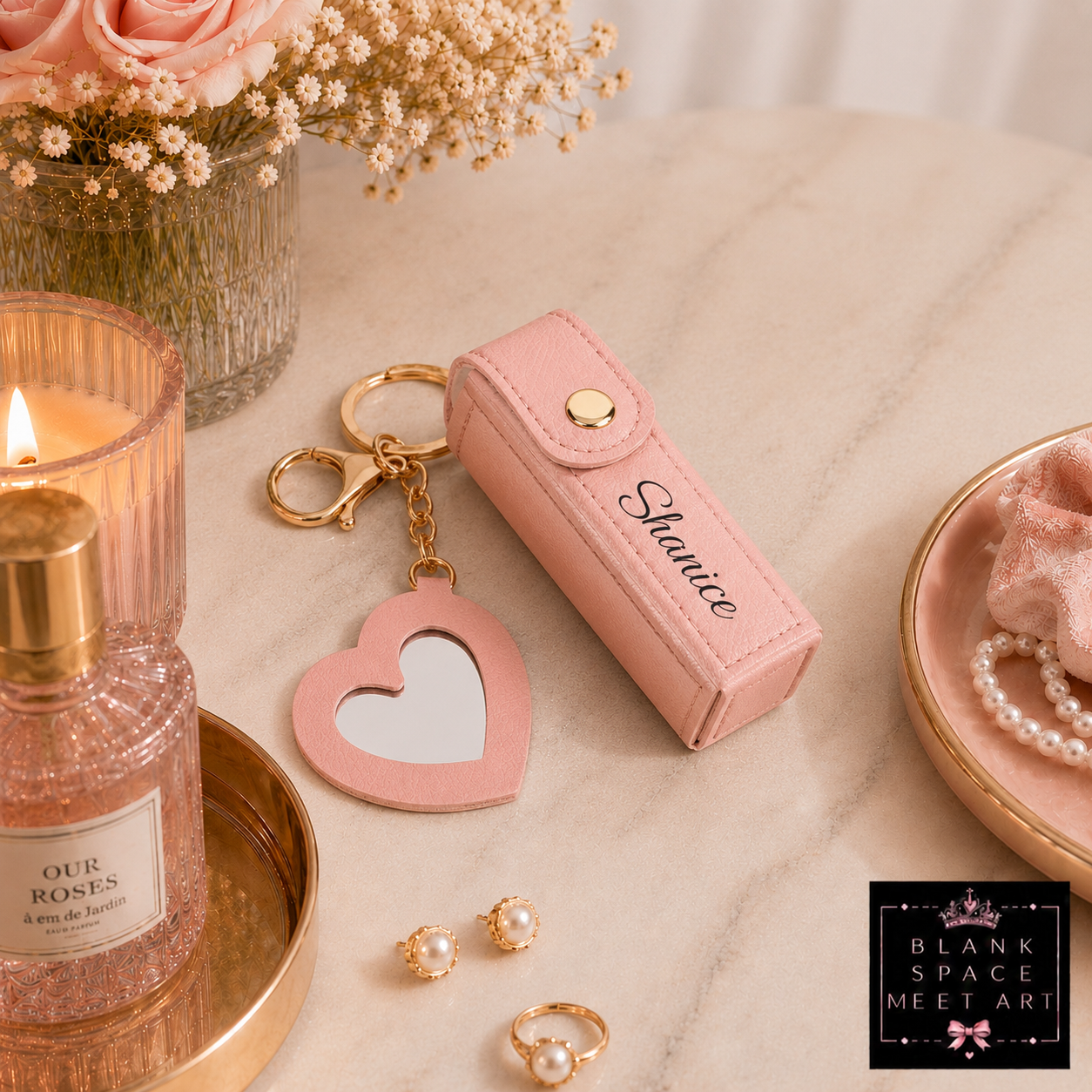 Darling Collection | Personalized Lipstick Holder Keyring
