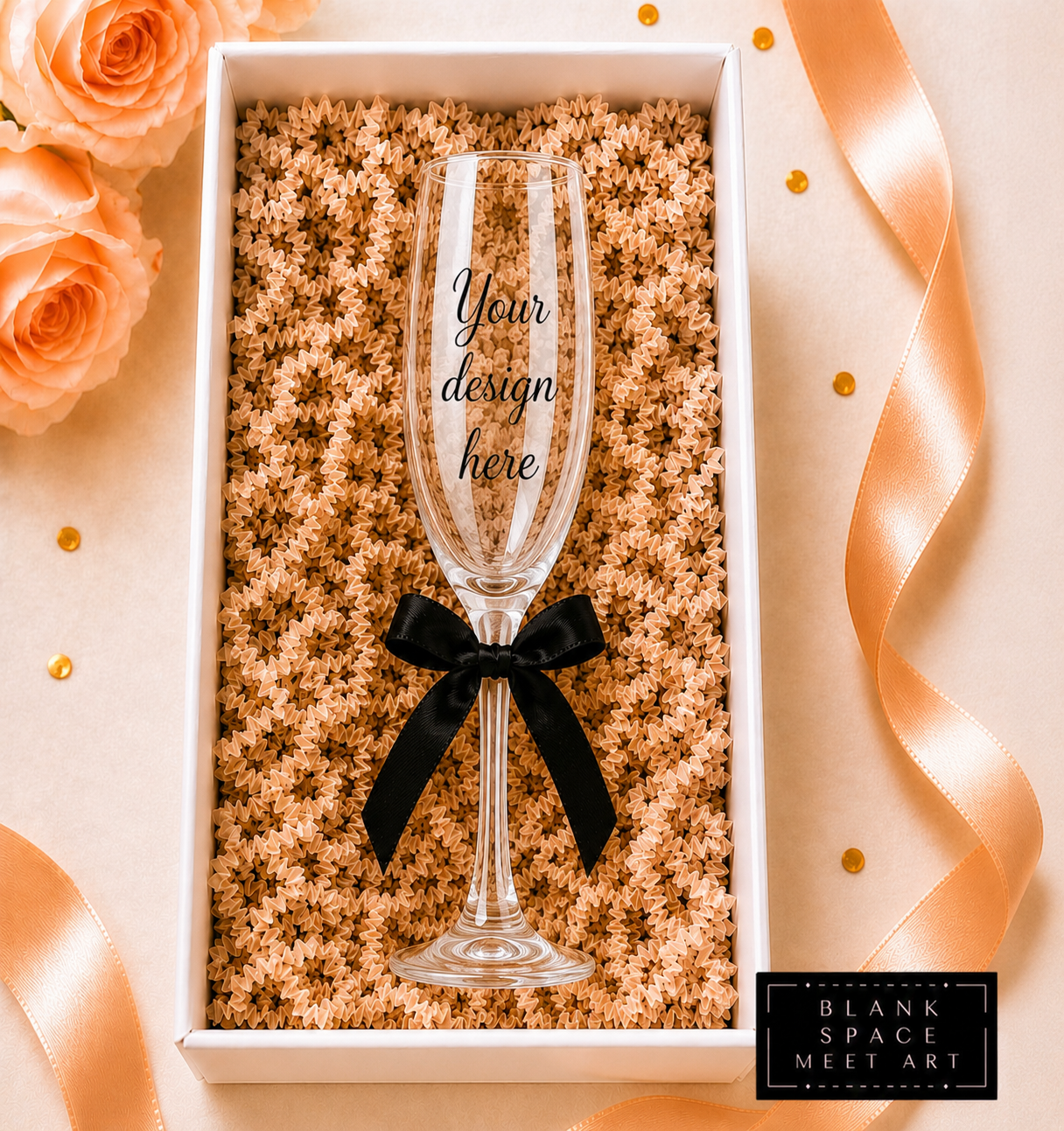 Custom Design | Champagne Flute