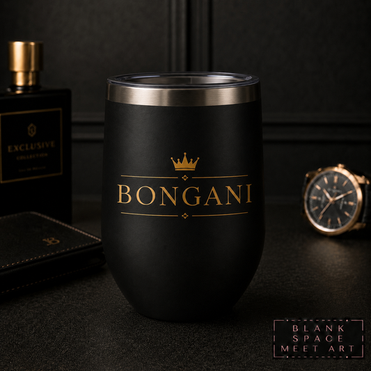 Personalized Skinny Gentleman's Gin Tumbler