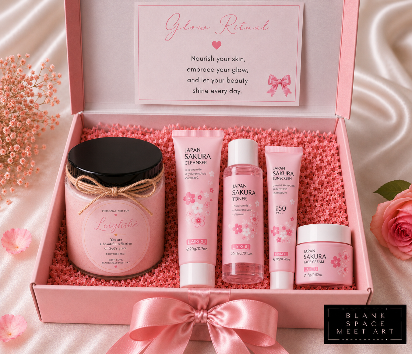 Pink Spa | Glow Ritual : Your skincare routine