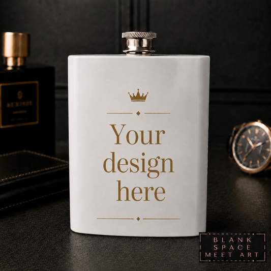 Prestige Hip Flask ( Custom Design )