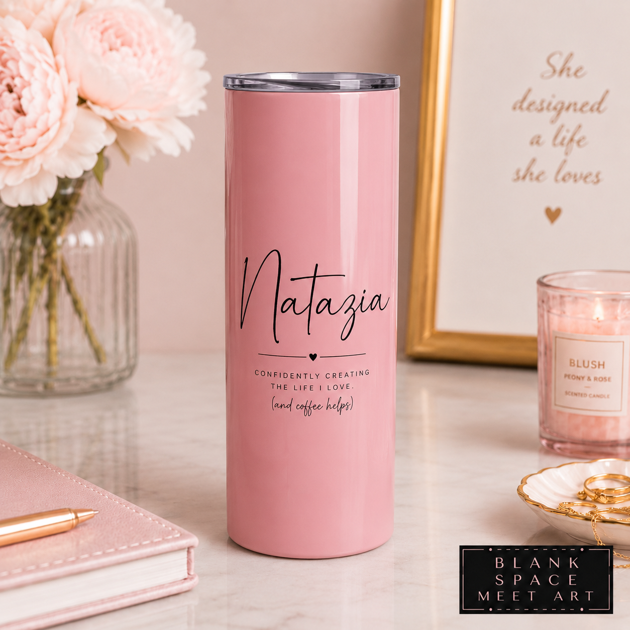 Custom Design Skinny Tumbler