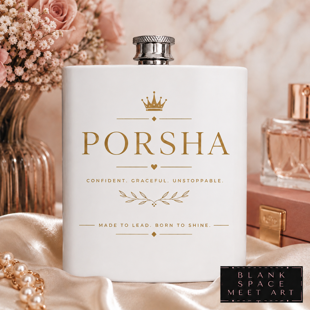 Prestige Hip Flask ( Custom Design )