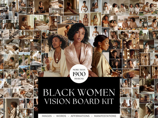 Empowered Dreams: Digital Vision Board for Black Women