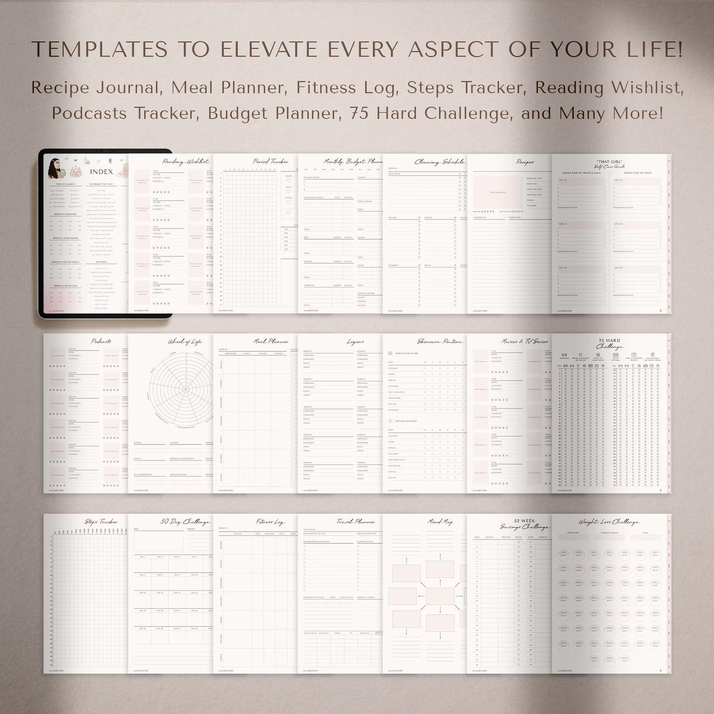 All-in-One Digital Life Planner