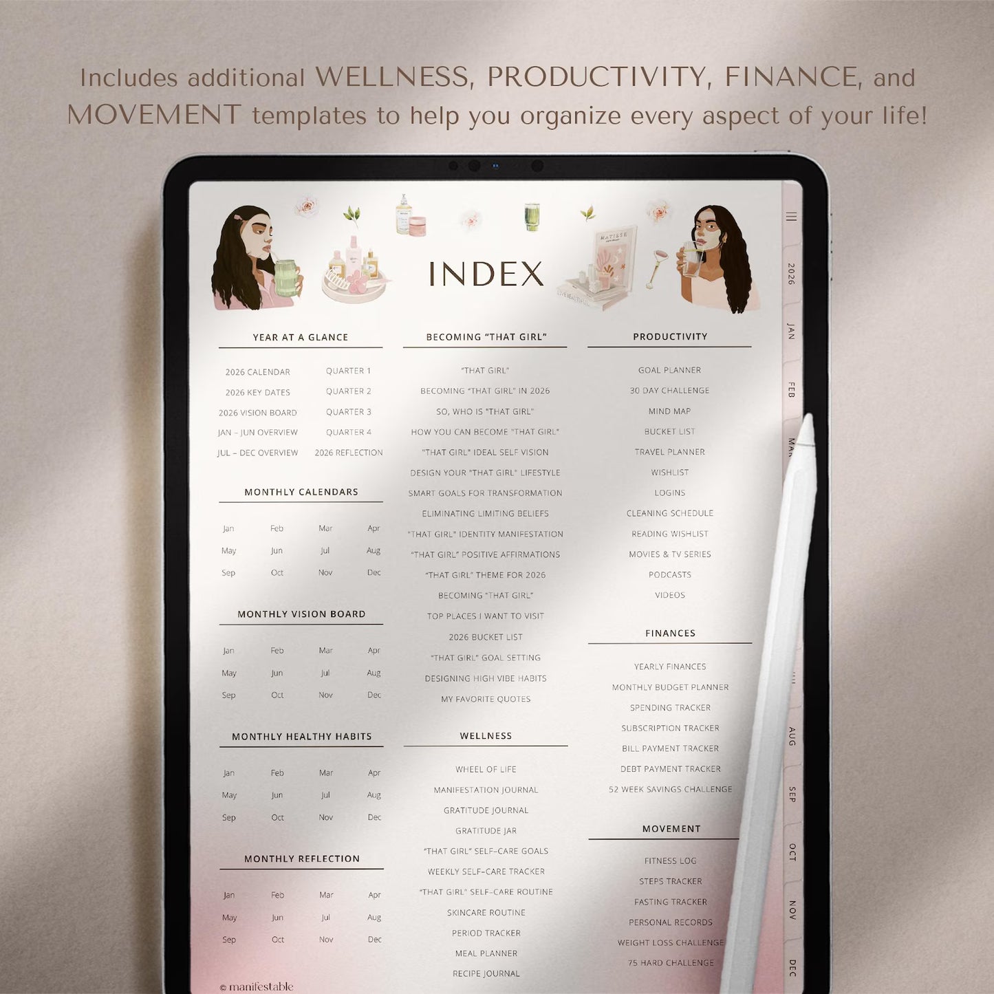 All-in-One Digital Life Planner