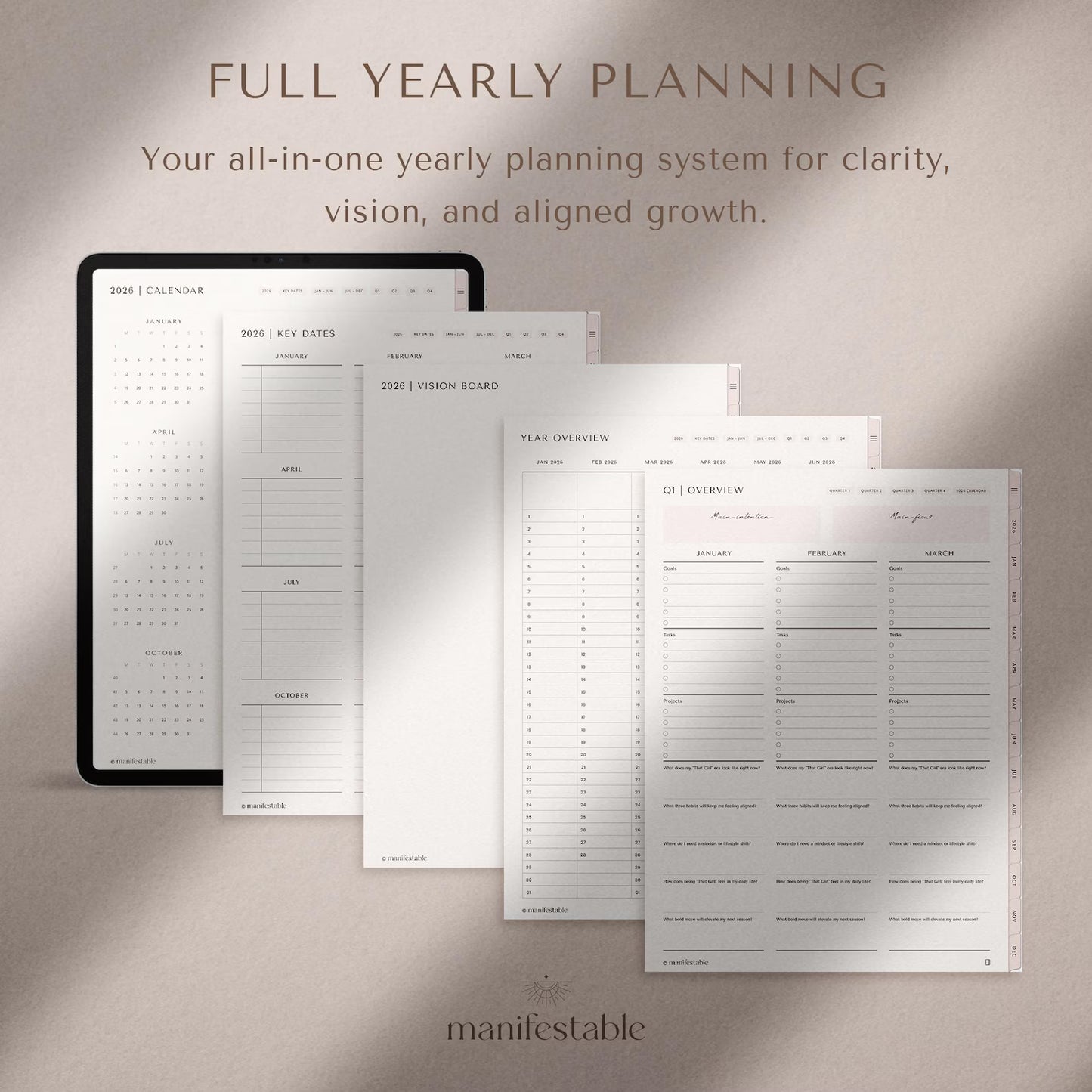 All-in-One Digital Life Planner
