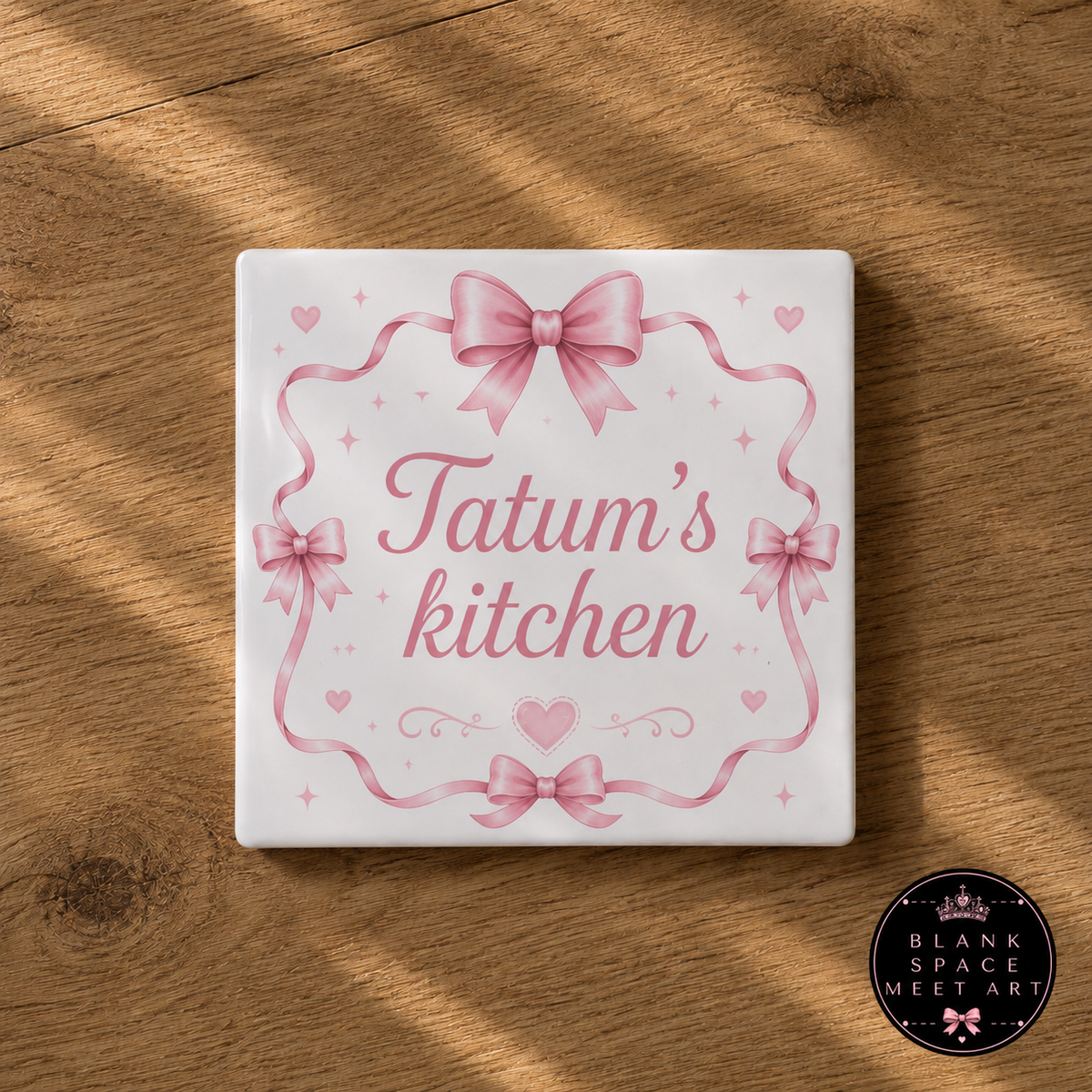 Heart & Home | Ceramic Coaster Set ( Square/Circle )