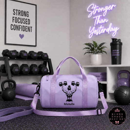 Femme Fit Collection | Personalized Strength Duffel Bag